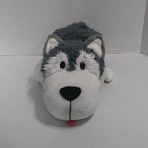 FlipaZoo Plush Stuffed Animal Asher Husky & Poppi Polar Bear Reversible Toy 18"